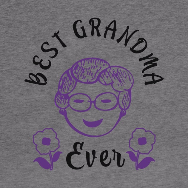 Best Grandma Grandmother Funny Family Theme by Foxxy Merch